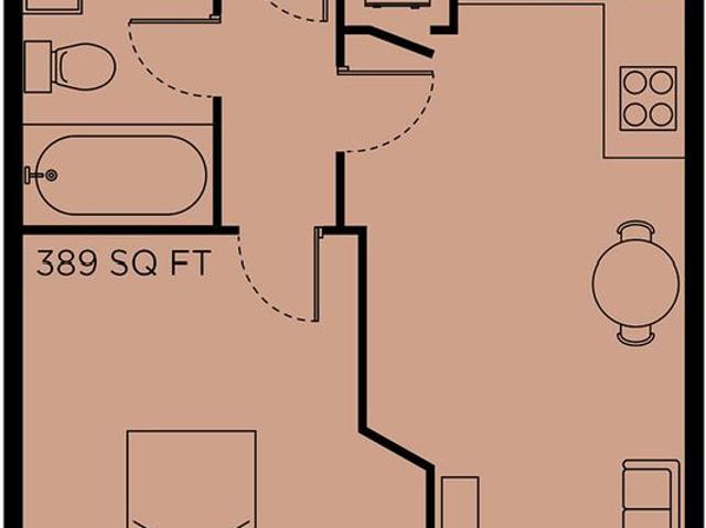 Apartment for rent in Edgeley, Greater Manchester