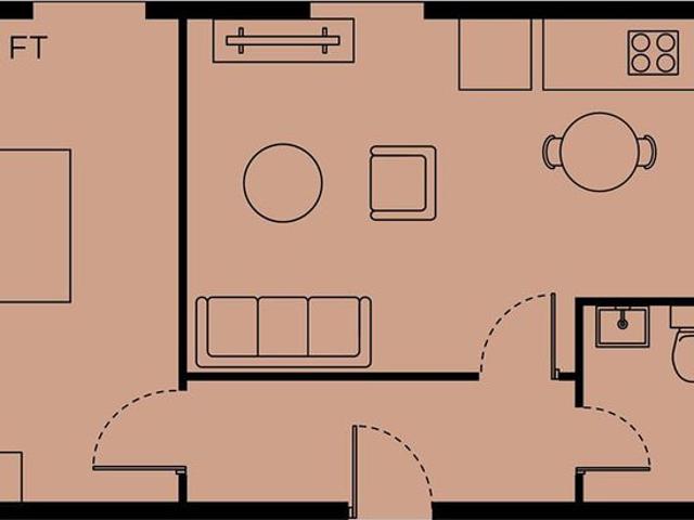 Apartment for rent in Edgeley, Greater Manchester