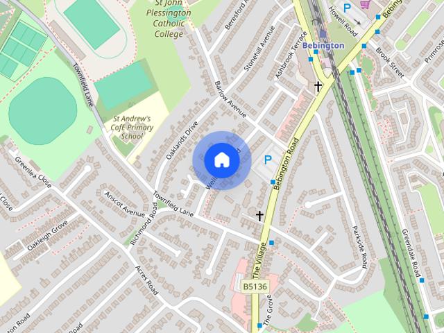 Apartment for rent in Lower Bebington, Bebington