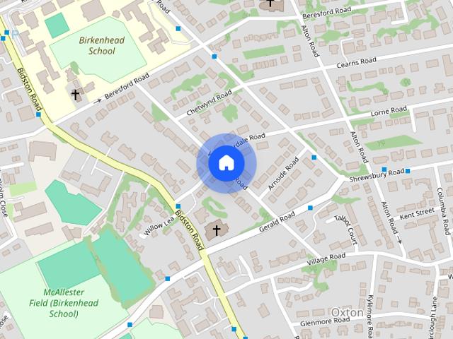 Apartment for rent in Claughton, Oxton