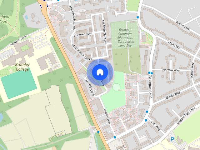 Apartment for rent in Bromley, Bromley Common