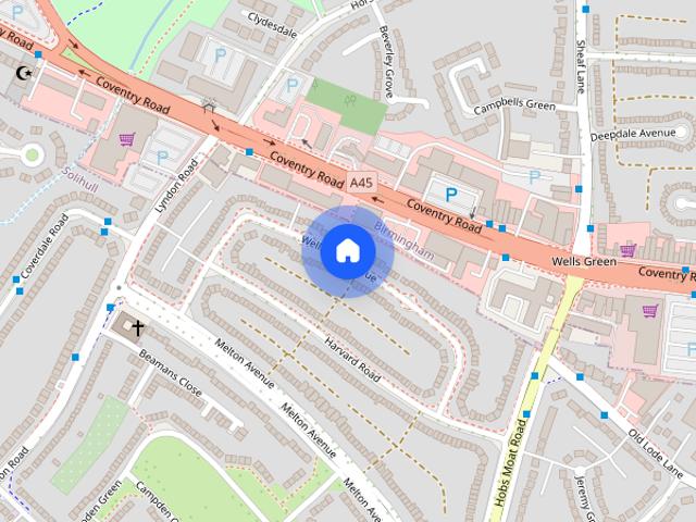 House for rent in Olton, Solihull