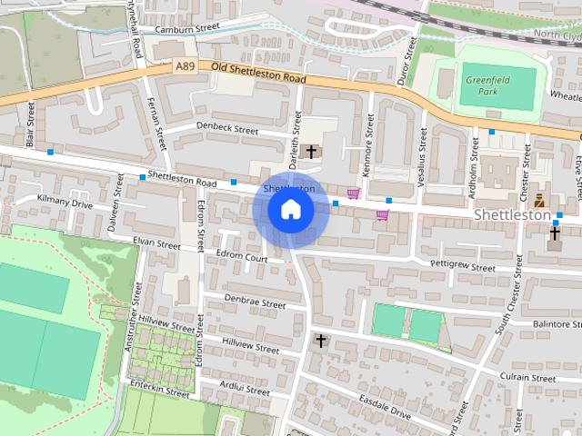 Apartment for rent in Braidfauld, Shettleston