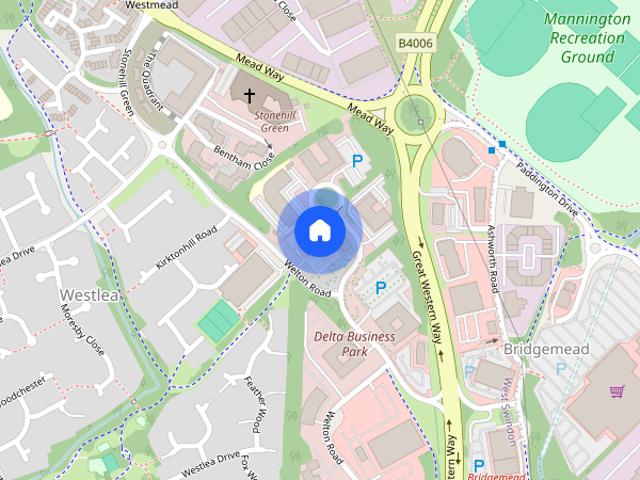 Apartment for rent in Rodbourne, Swindon
