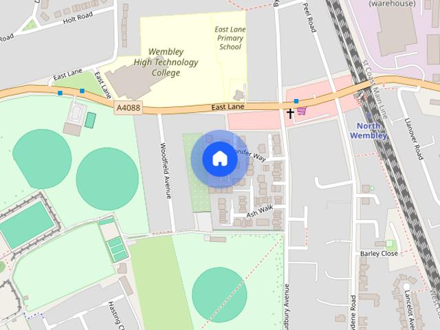 Apartment for rent in Sudbury, Greater London