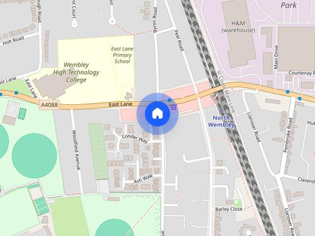 Apartment for rent in Sudbury, Greater London