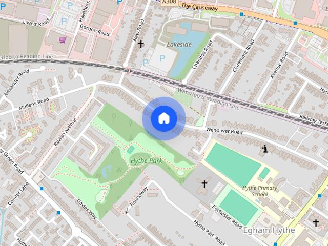 Apartment for rent in Egham Hythe, Runnymede