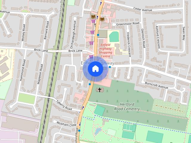 Apartment for rent in Ponders End, Greater London