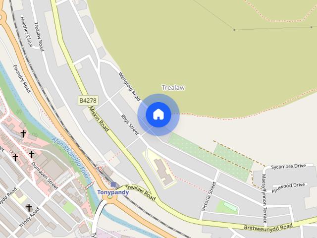 House for rent in Trealaw, Tonypandy