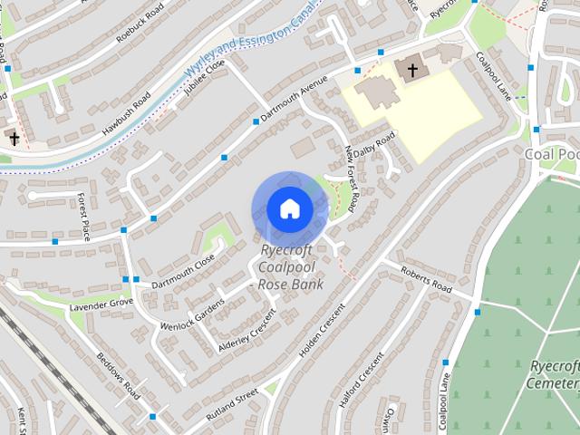 House for rent in Ryecroft Coalpool - Rose Bank, Walsall