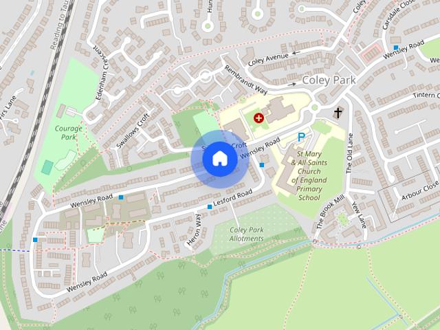 Apartment for rent in Coley Park, Reading