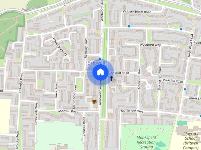 House for rent in Britwell, Slough
