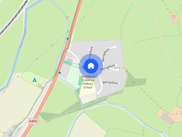 House for rent in Crucorney, Wales