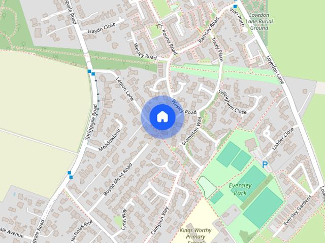 House for rent in Abbots Worthy, Winchester