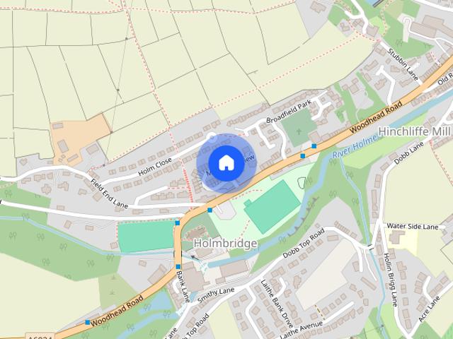 House for rent in Holmbridge, West Yorkshire