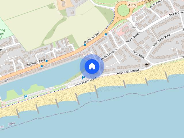 Apartment for rent in Shoreham Beach, Adur