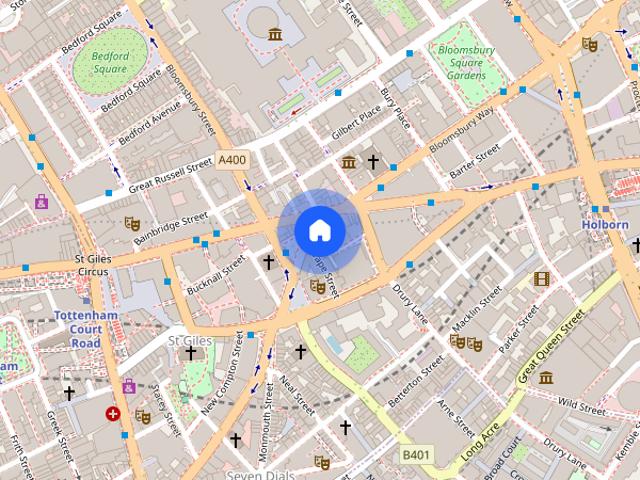 Apartment for rent in St Giles, Greater London