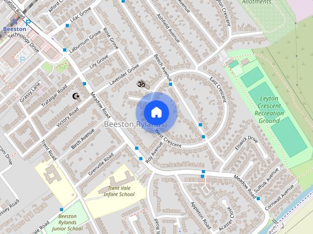 House for rent in Beeston, Broxtowe
