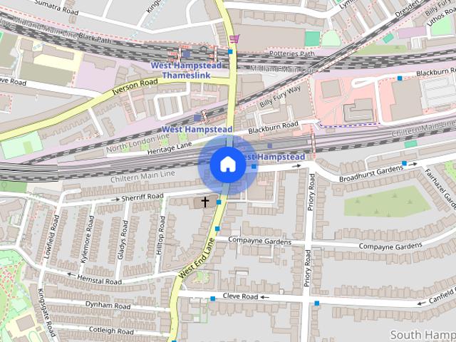 Apartment for rent in South Hampstead, Greater London