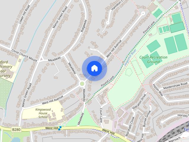 House for rent in Epsom, Surrey