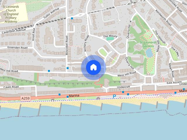 Apartment for rent in West Marina, Guestling Green
