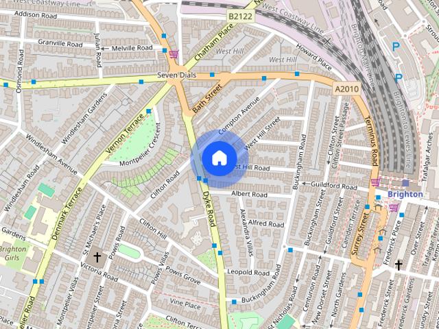 Apartment for rent in Round Hill, Brighton & Hove