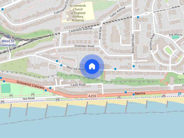 Apartment for rent in West Marina, Guestling Green