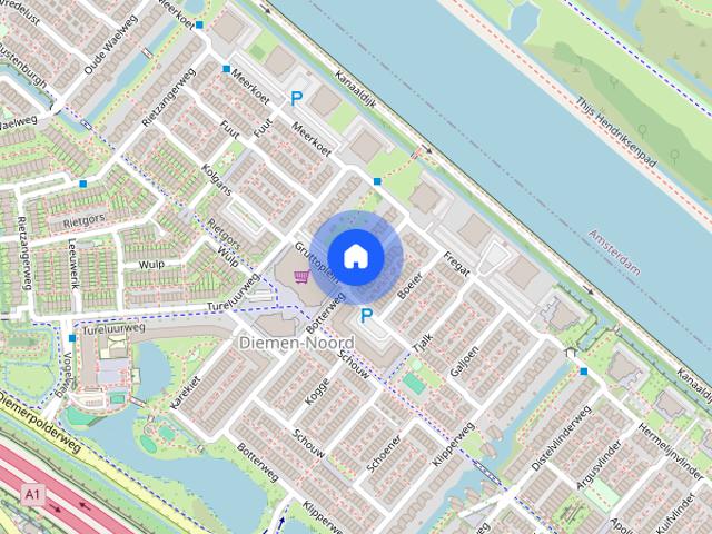 Appartement te huur in Diemen, Noord Holland