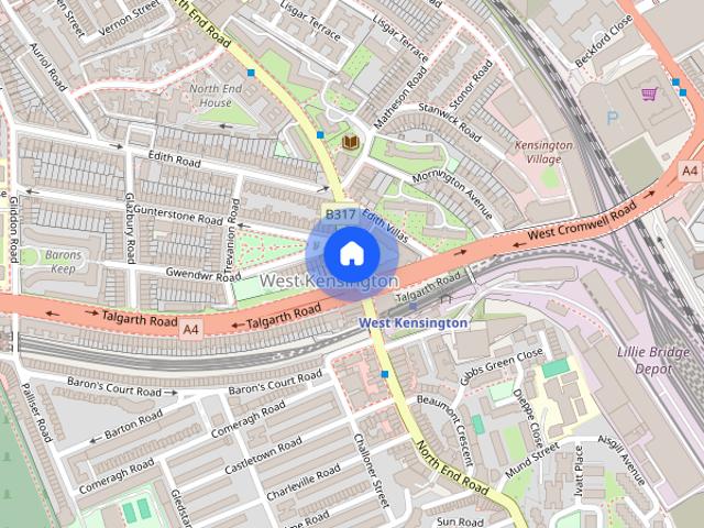 Apartment for rent in West Kensington, Greater London