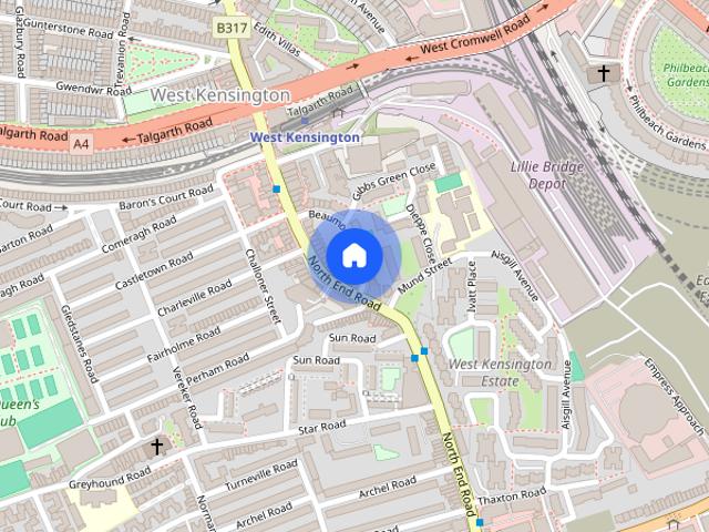 Room for rent in West Kensington, Greater London