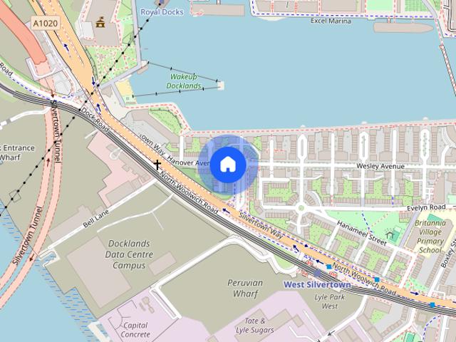 Apartment for rent in Silvertown, Greater London