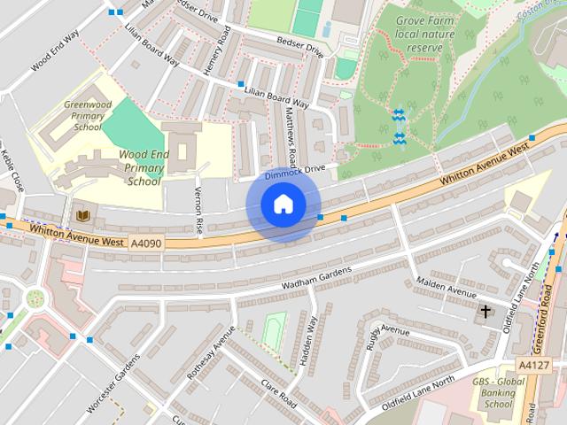 Room for rent in Wood End, Greater London