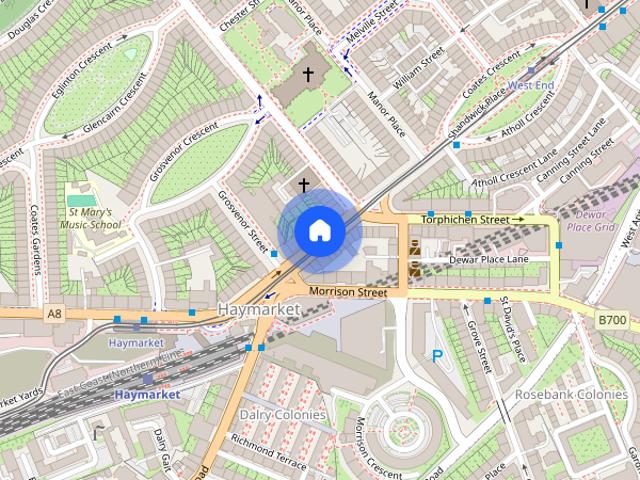 Apartment for rent in Haymarket, Scotland