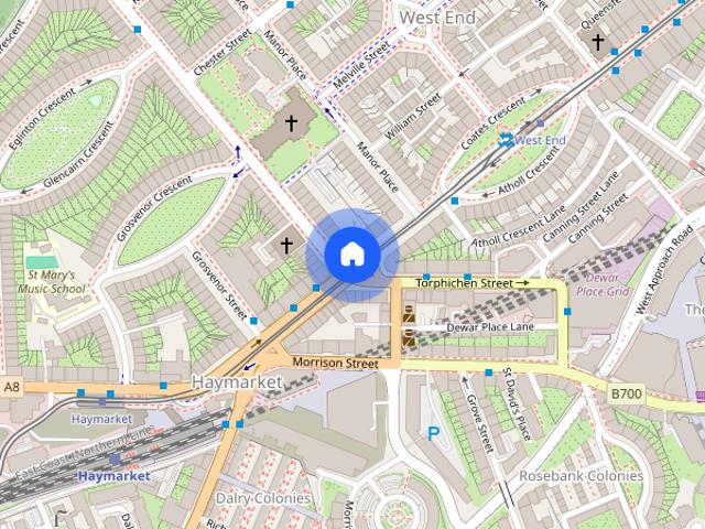 Apartment for rent in Haymarket, Scotland