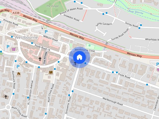 Apartment for rent in Bournemouth, Westbourne