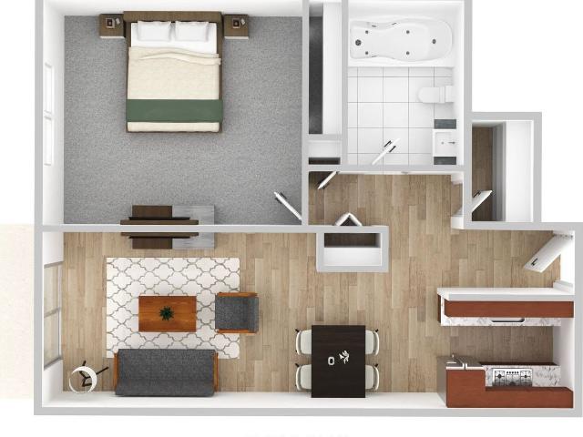 Apartment for rent in Oregonia