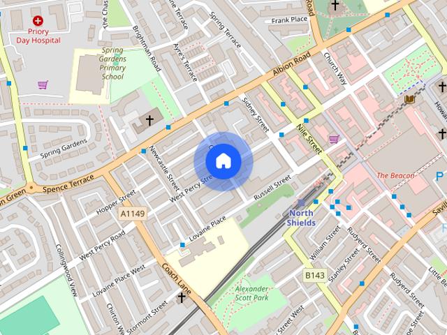 Apartment for rent in Chirton, North Shields