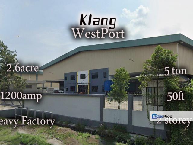 Warehouse for sale in Port Klang, Selangor