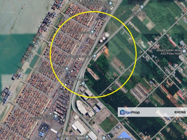 Warehouse for sale in Port Klang, Selangor