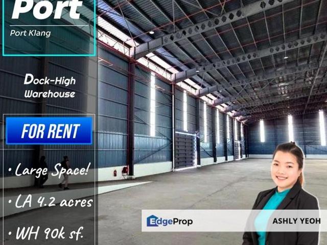 Warehouse for rent in Port Klang, Selangor