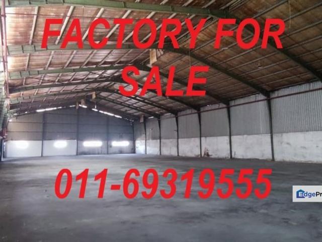 Warehouse for sale in Port Klang, Selangor