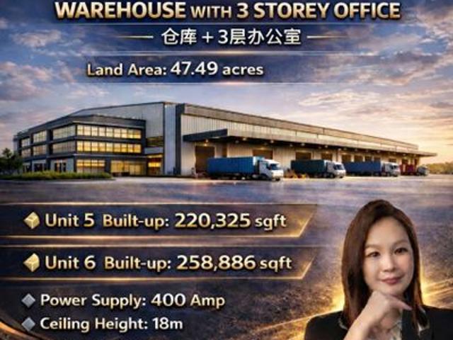 Warehouse for rent in Port Klang, Selangor