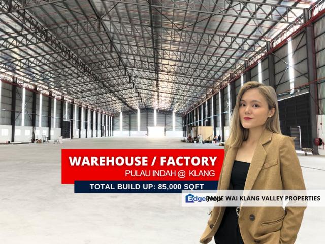Warehouse for rent in Port Klang, Selangor