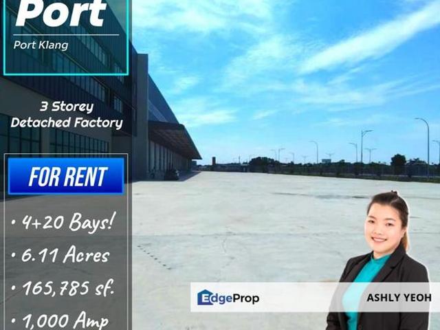 Warehouse for rent in Port Klang, Selangor