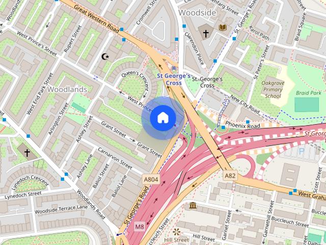 Apartment for rent in Woodlands, Glasgow