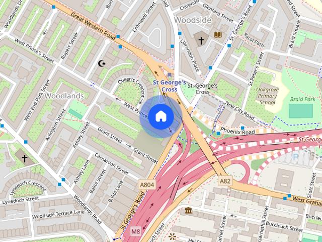Apartment for rent in Woodlands, Glasgow