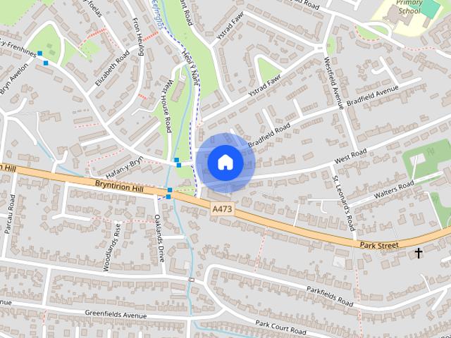 House for rent in Newcastle, Wales