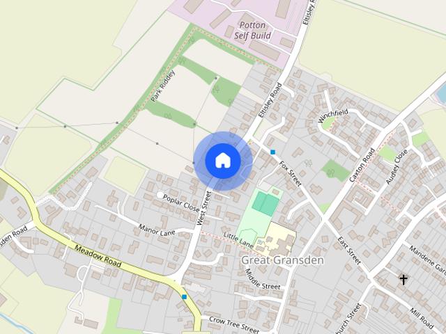 House for rent in Great Gransden, Huntingdonshire