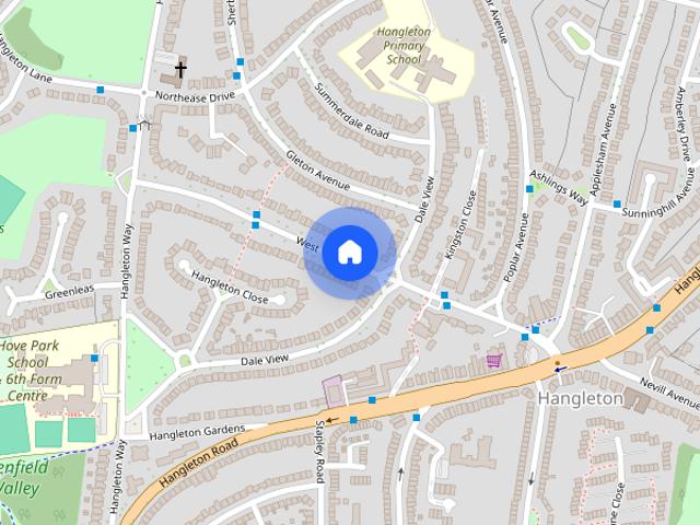 House for rent in Hangleton