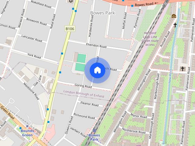 Apartment for rent in Palmers Green, Greater London